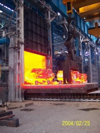 Fornalha Industrial em operação